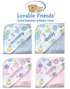 Luvable Friends Hooded Towels